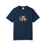 French Bulldog Chef T-shirt | Cute Dog Cooking Illustration, Bistro Theme