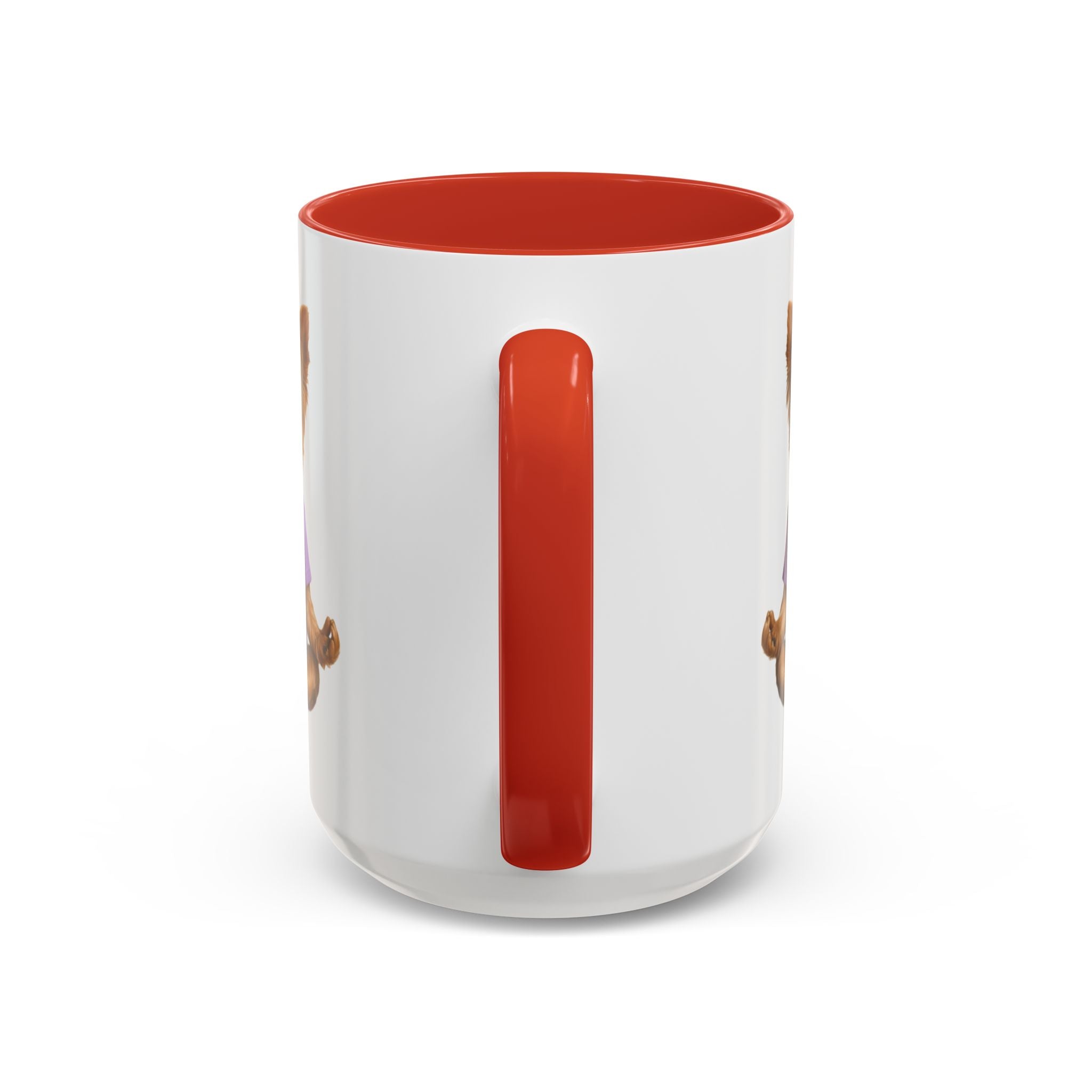Meditating Yorkshire Terrier Mug | Accent Coffee Mug 11oz 15oz