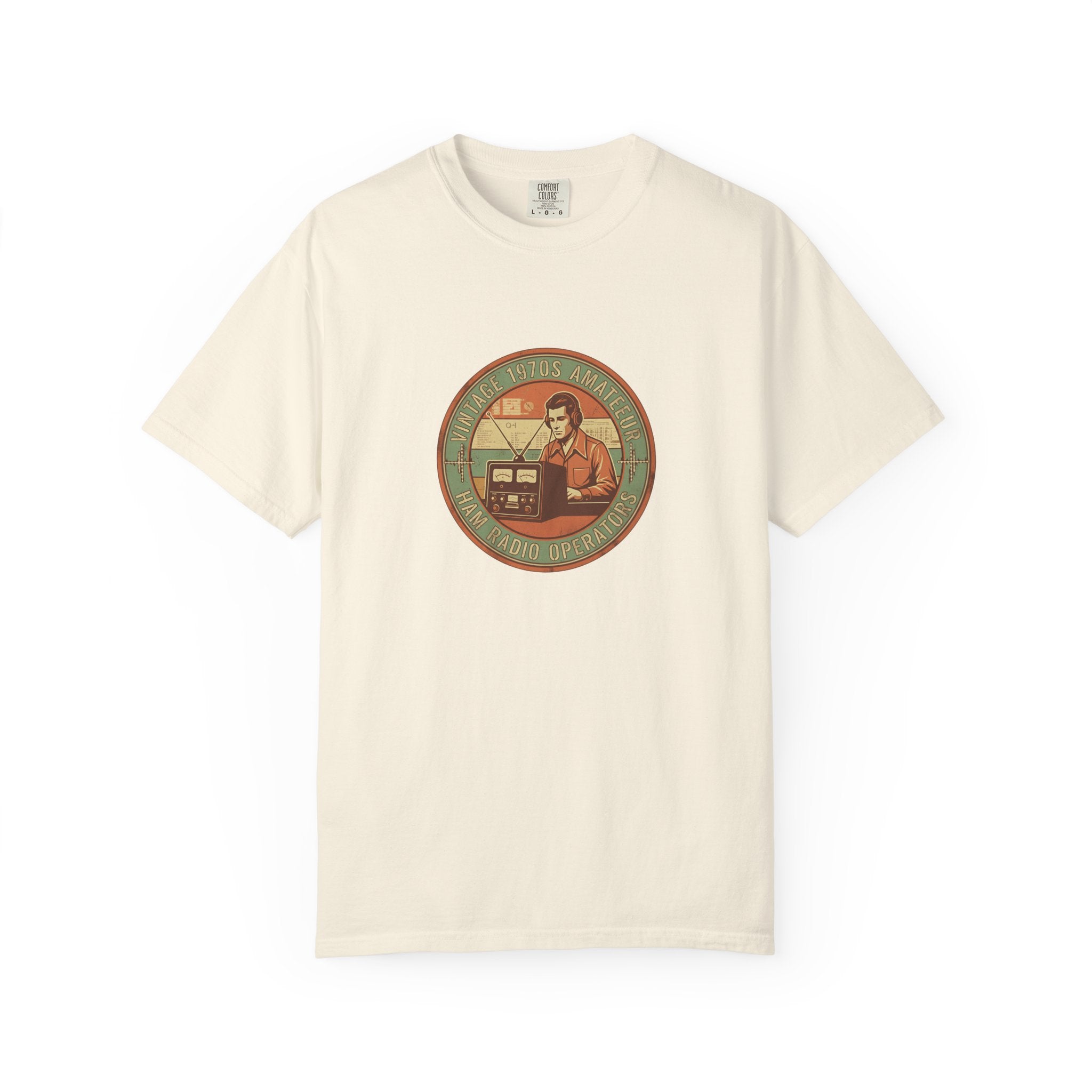 70s Retro Radio Ham T-shirt | Vintage Ham Radio Design