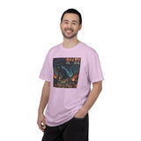 Giant Neon Cat Rampage T-Shirt | Retro City Kaiju Artwork