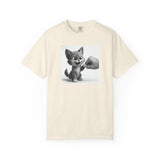 Kitten Fist Bump T-shirt | Cute Kitty Paw Bump Design
