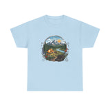 Mountain Camping Adventure T-Shirt | Outdoor Nature Hiking Tee | Wilderness Tent Graphic Shirt | Gift for Hiker Camper |