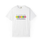 It's a Great Day to Play Pickleball T-Shirt | Colorful Pickleball Paddles Tee