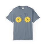 Lemon Wheel Bicycle T-shirt | Citrus Bike Graphic Tee