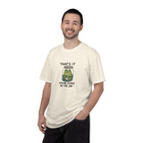 Glass Jar Frog Illustration T-shirt | Frog in Water Jar