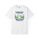 Pickleball Pals of the Pond T-Shirt | Cute Frog Pond Illustration