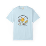 You Are My Sunshine Cat Illustration T-shirt | Cute Sun and Kittens