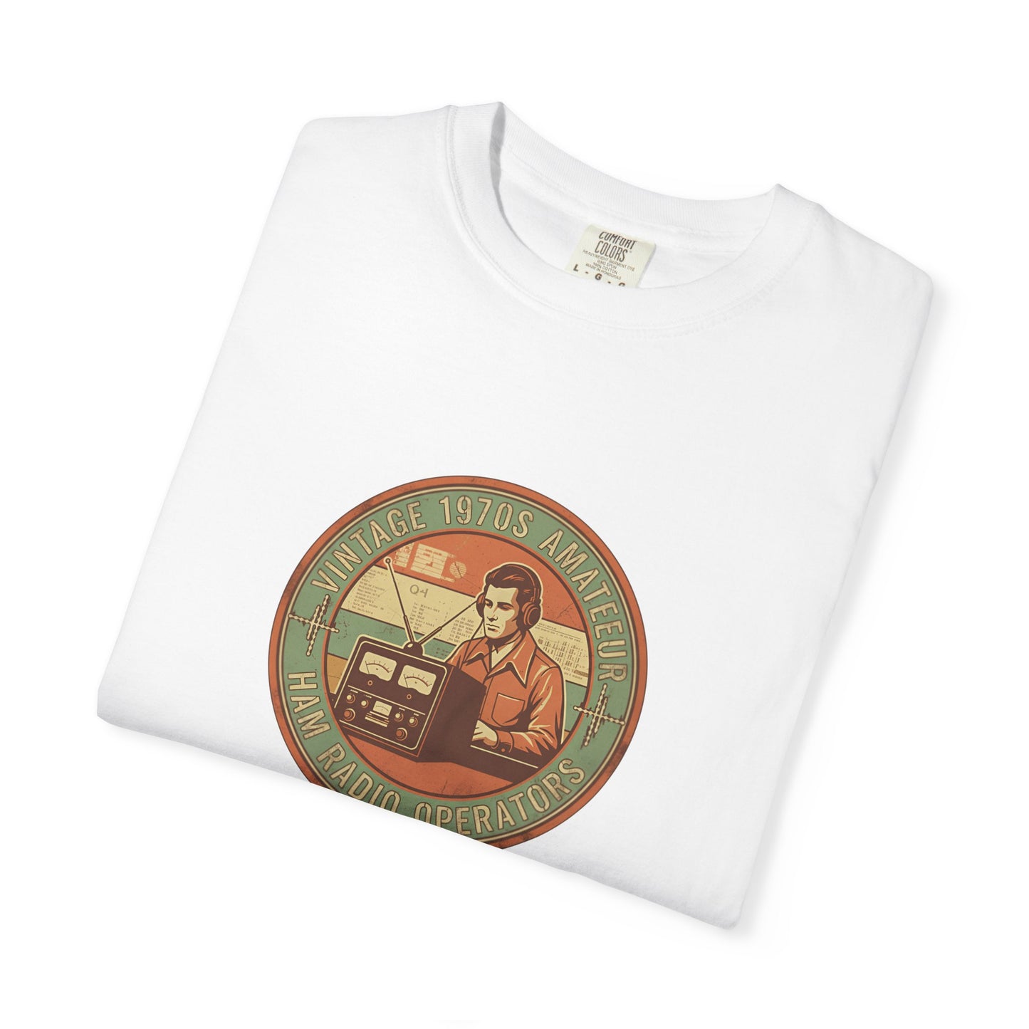70s Retro Radio Ham T-shirt | Vintage Ham Radio Design