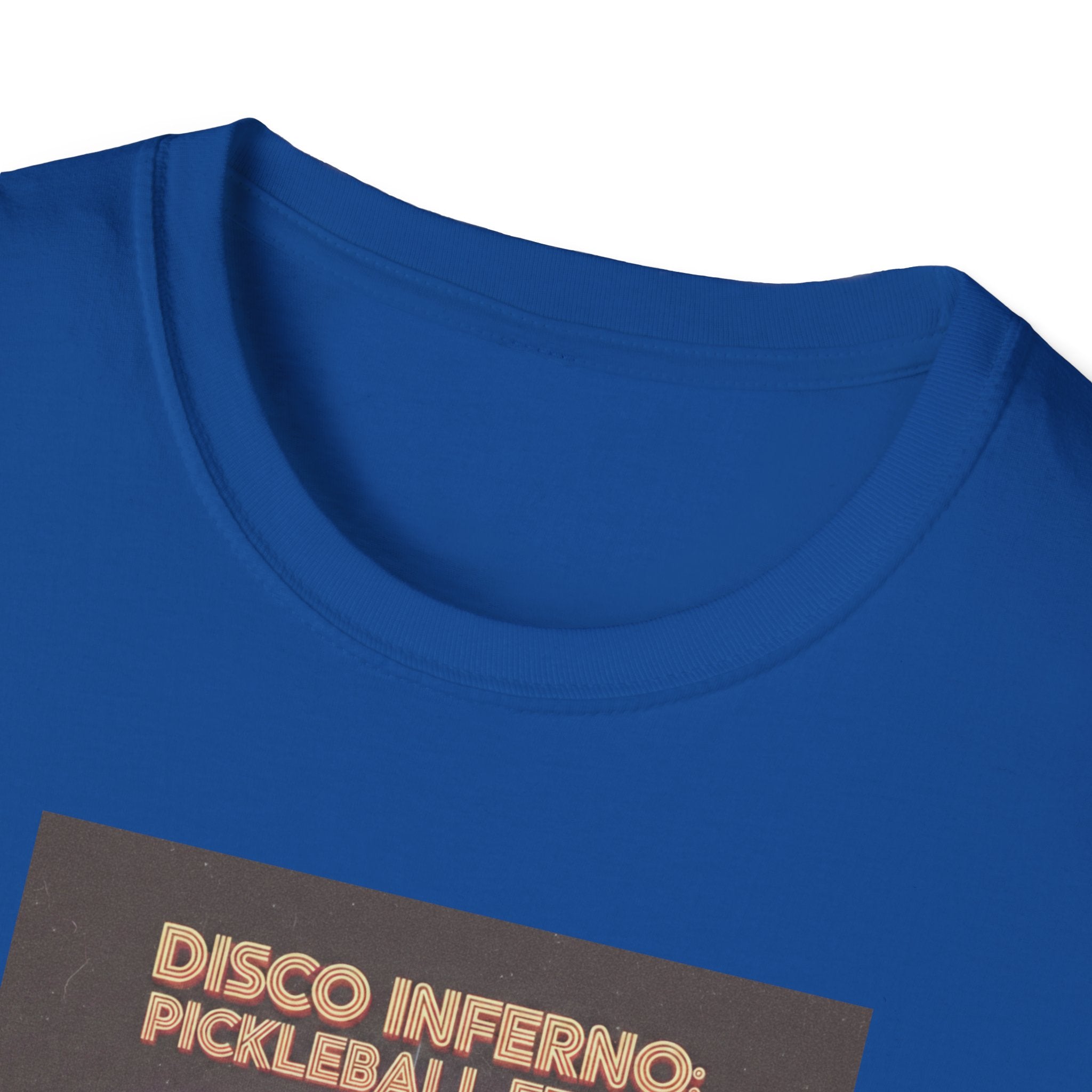 Disco Inferno Capybara Pickleball Fever T-Shirt | Retro 70s Dance Court Graphic