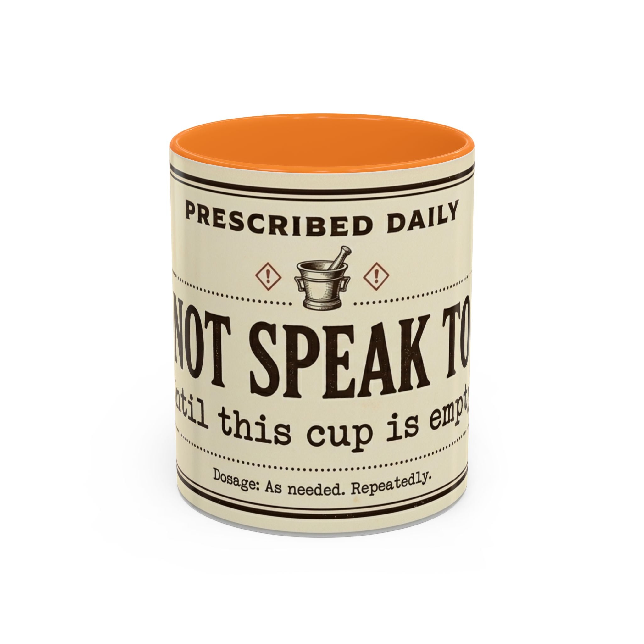 Do Not Speak To Me Mug | Prescription Coffee Mug, Funny Morning Quote
