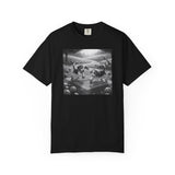Pickleball Beagle Puppies T-shirt | Monochrome Dog Art