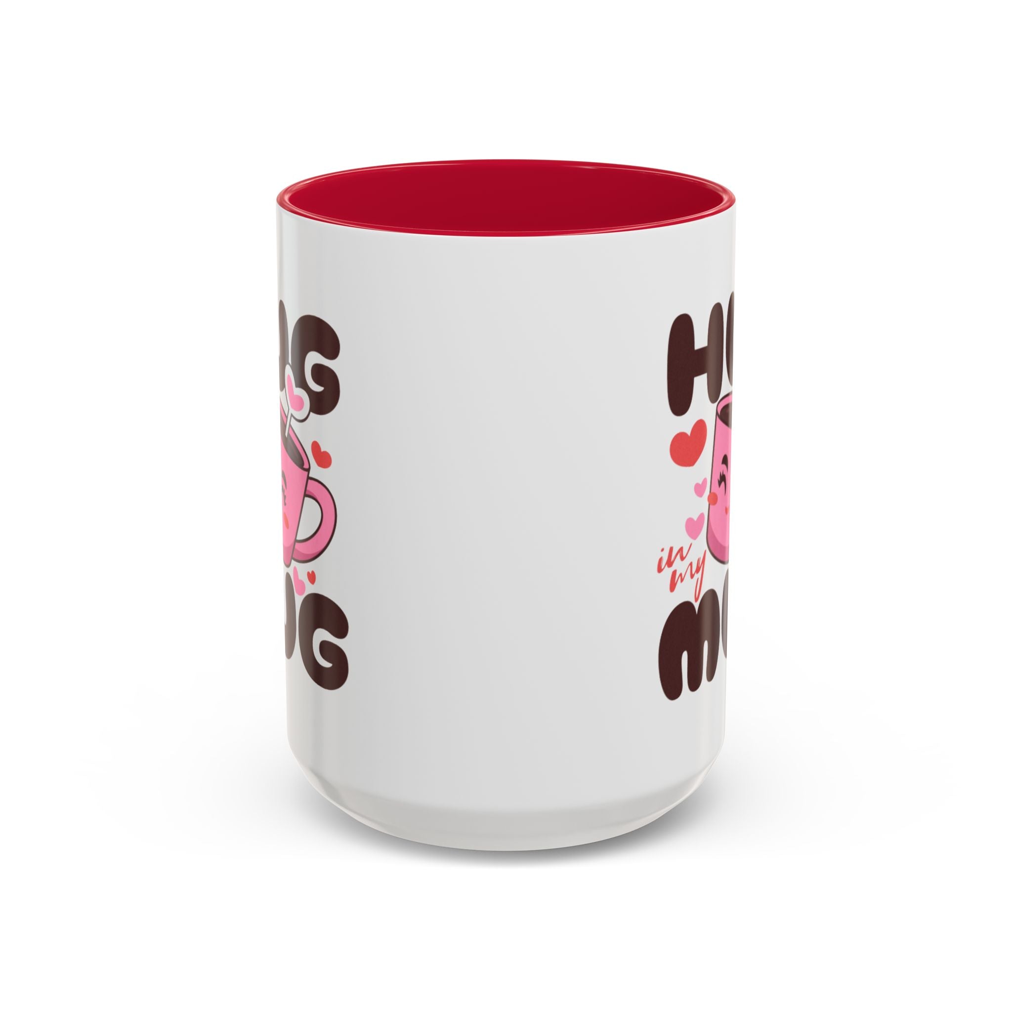 Hug in My Mug Mug | Cute Pink Cup, Heart Coffee Design