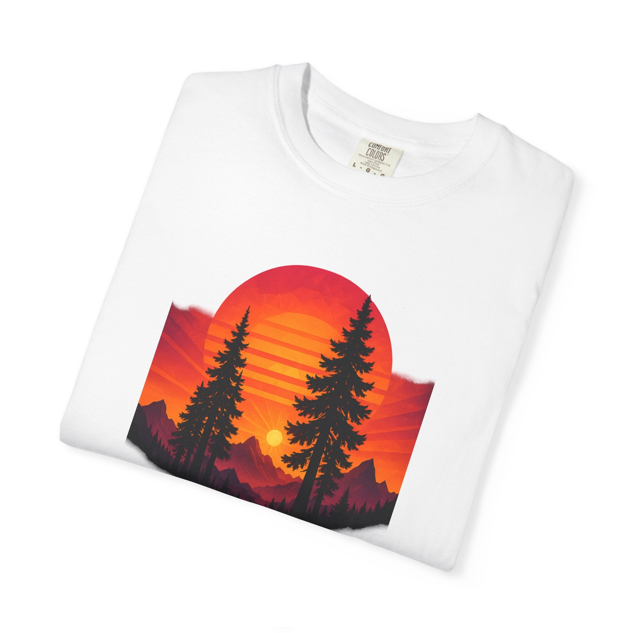 Mountain Sunset Pines T-shirt | Ridgeline Graphic