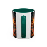 Catzilla Tokyo Cityscape Mug | Color Interior 11oz 15oz
