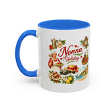 Nonna Holiday mug | Italian grandma kitchen design, vintage food icons
