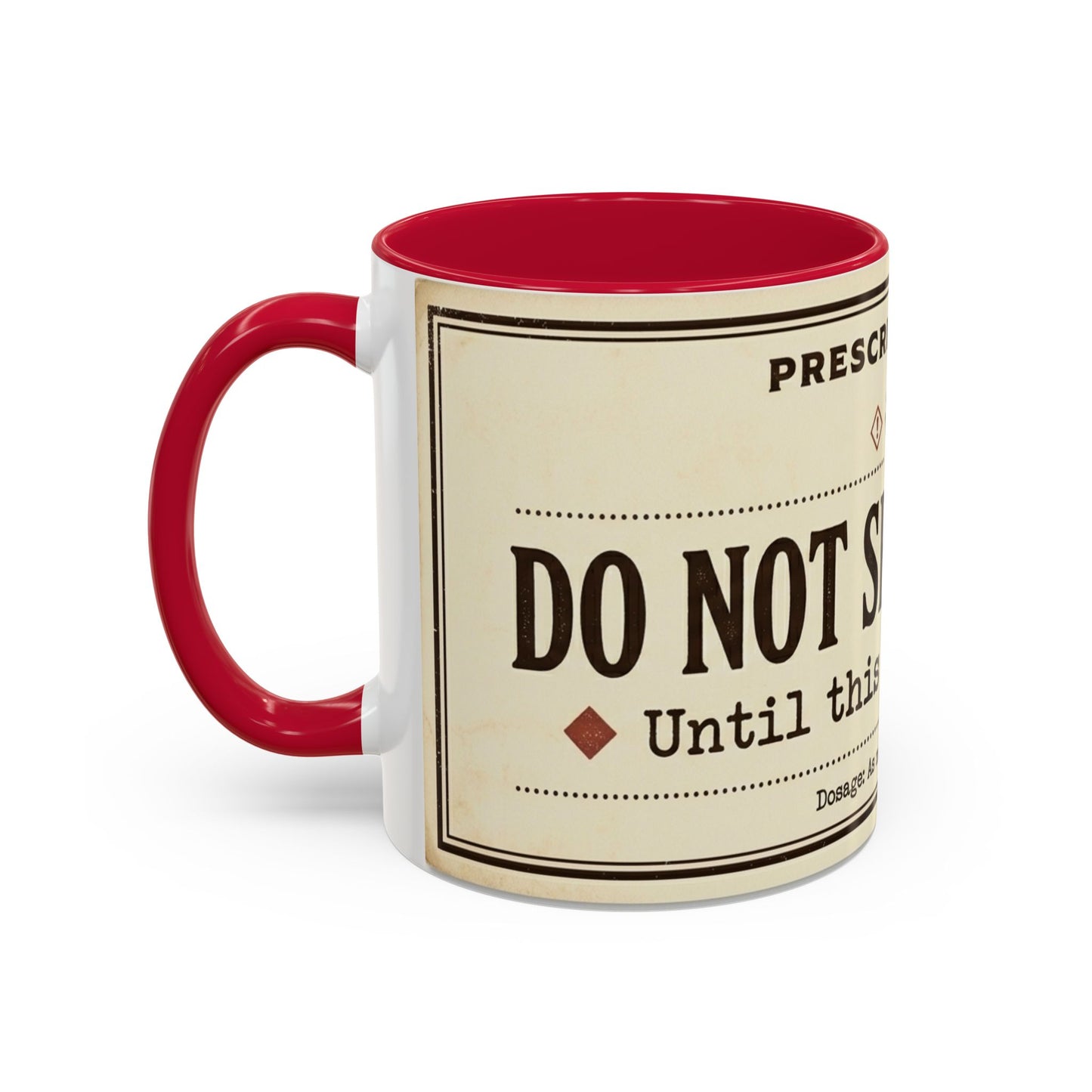 Do Not Speak To Me Mug | Prescription Coffee Mug, Funny Morning Quote