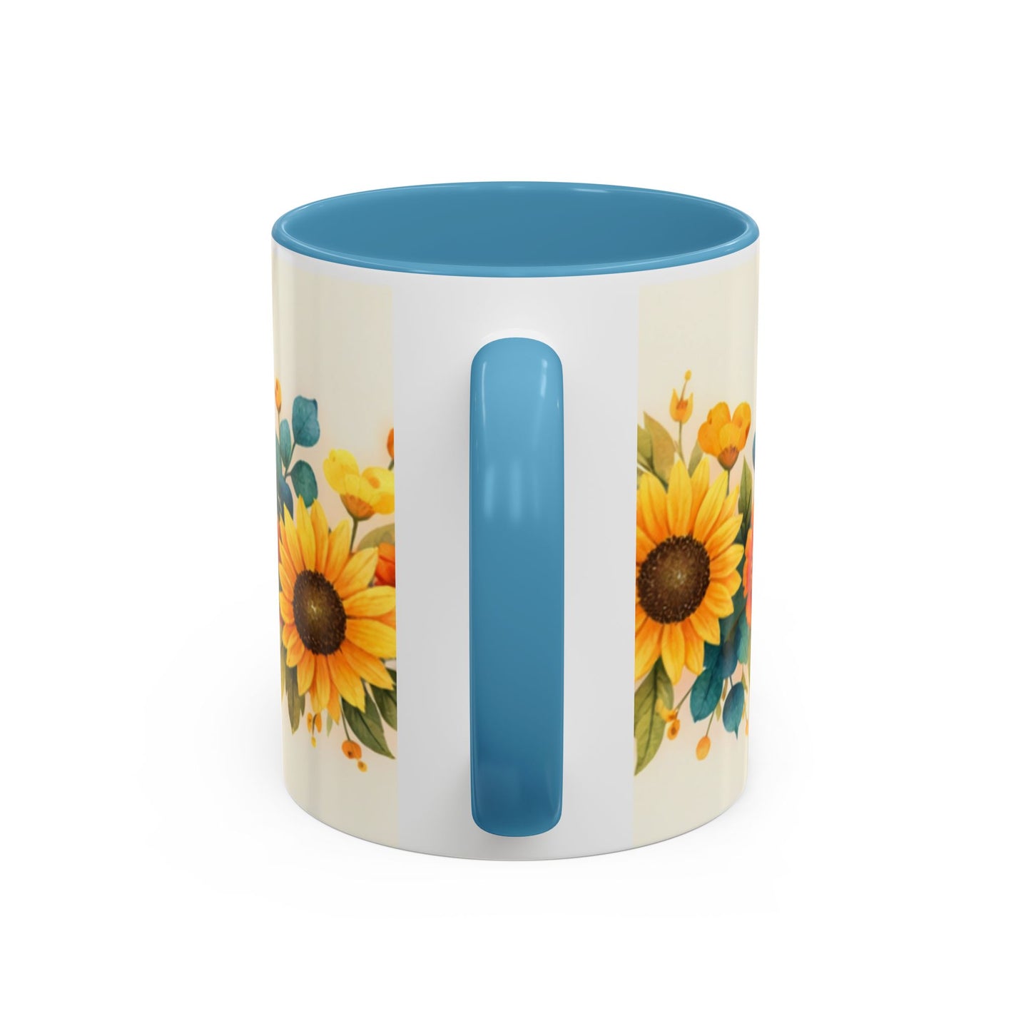 Every Day Is A Fresh Start mug | Floral sunflower coffee mug