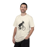 Goat Riding Bicycle T-shirt | Funny Animal Bike Tee