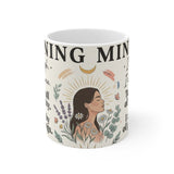 Morning Mantra Mug | Inspirational Affirmation Ceramic Coffee Cup