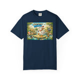 Silly Goose Dinks Cartoon Goose T-Shirt | Vintage Picnic Pond Illustration