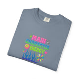 Main Character Energy T-shirt | Colorful Flame, Smiley Icons
