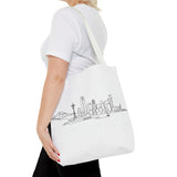 Seattle Emerald City Line Art Tote