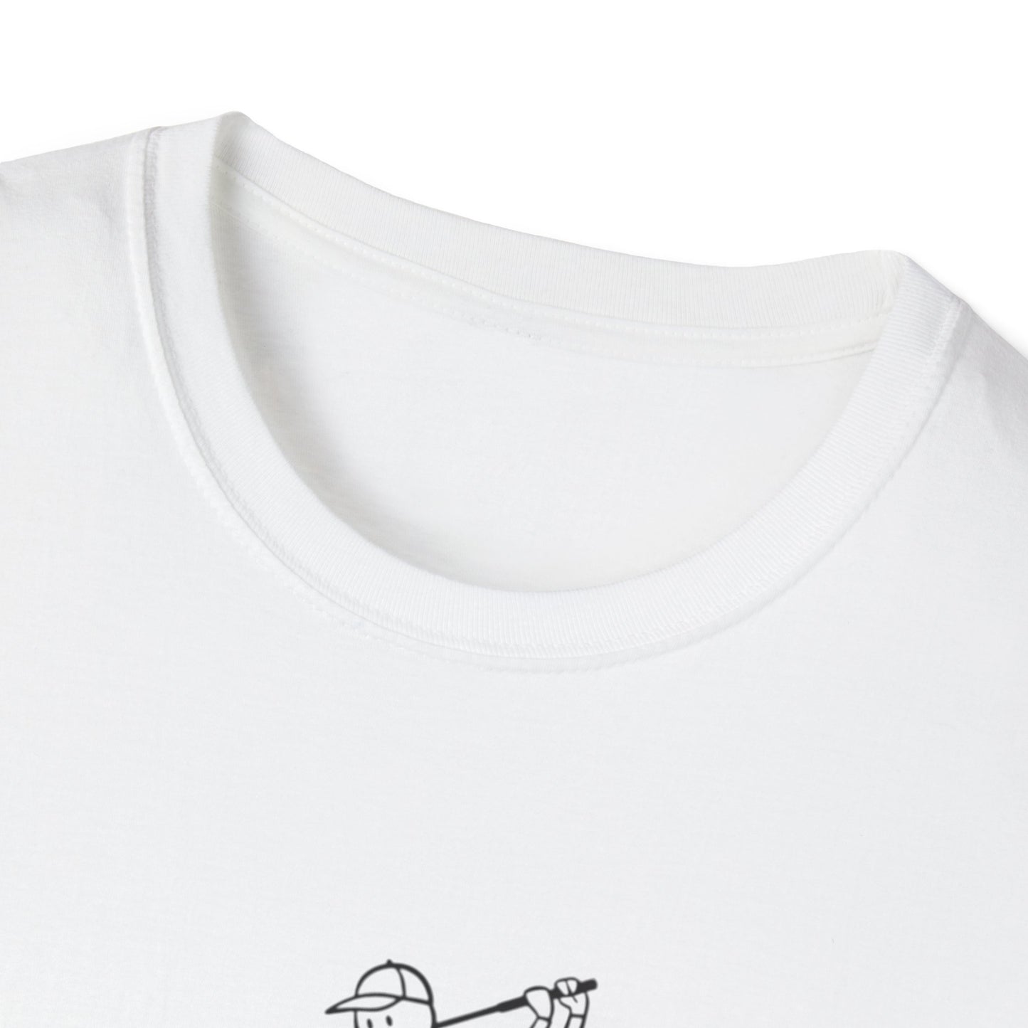 Timmy "The Wind-Stopper" McPar Stickman Golf Tee | T-Shirt