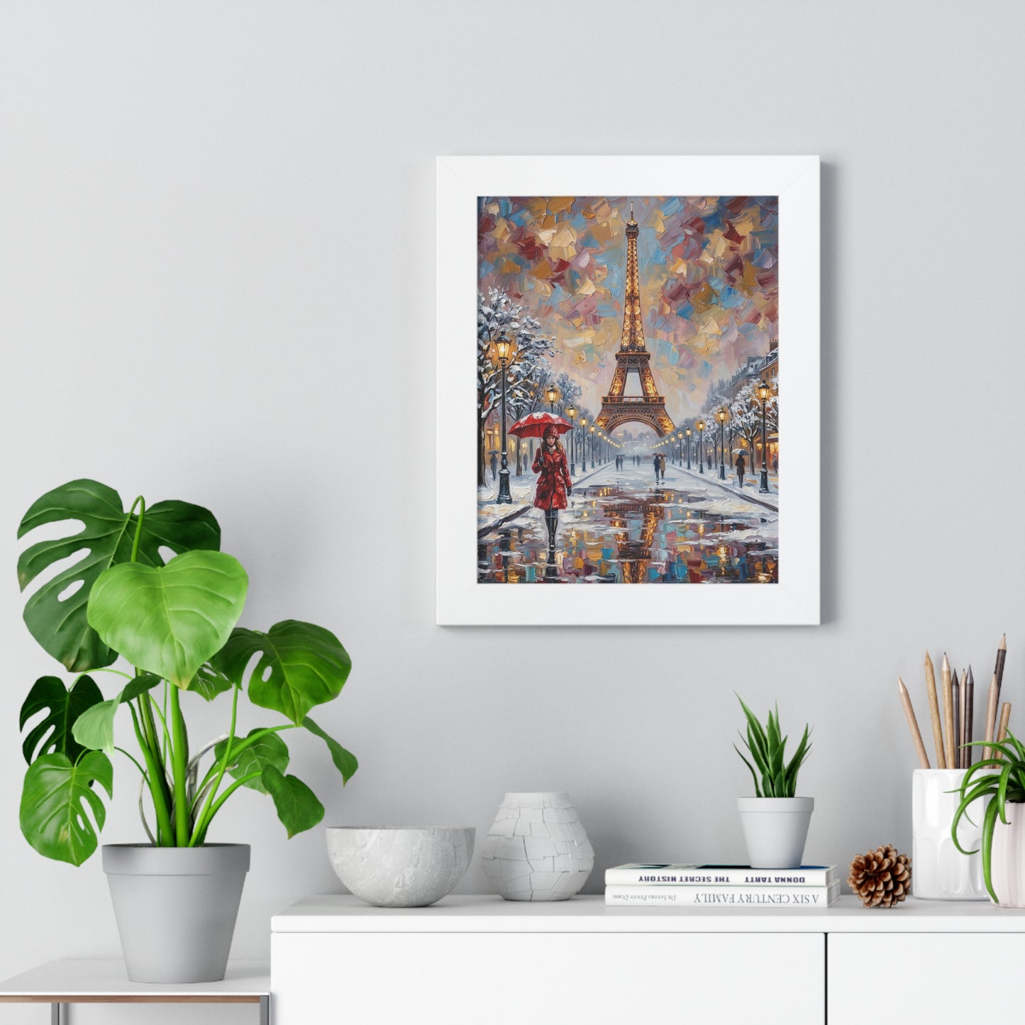 Parisian Rhapsody Framed Print