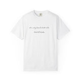 I'm only here to look cute . Pickleball tee T-Shirt | Minimal Script Graphic