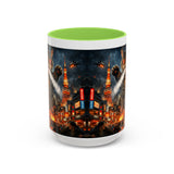 Catzilla Tokyo Cityscape Mug | Color Interior 11oz 15oz