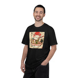 Maneki Neko Ramen Cat T-shirt | Lucky Cat Bowl Graphic Japanese Style