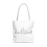 San Francisco Skyline Tote Bag | Minimal City Line Art