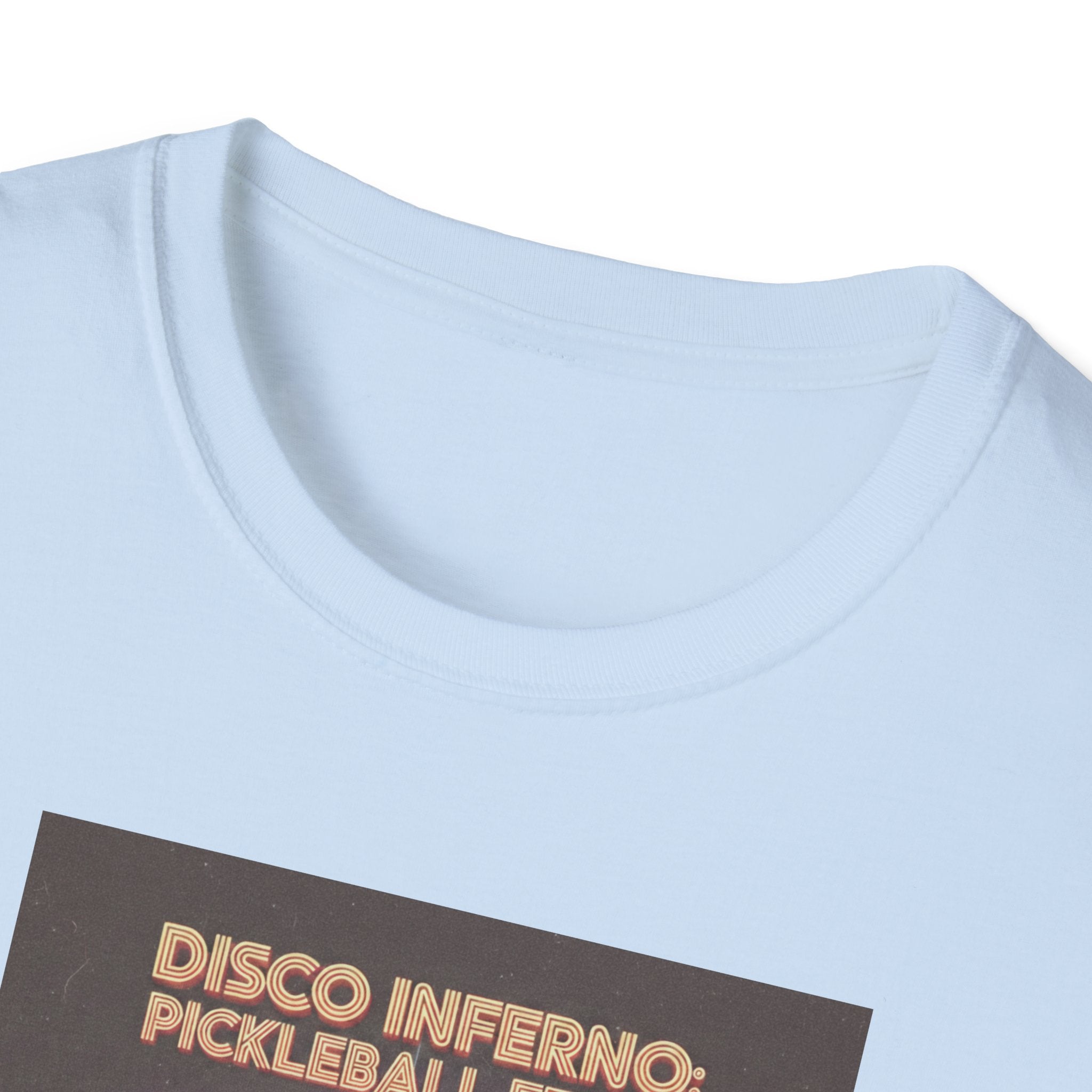 Disco Inferno Capybara Pickleball Fever T-Shirt | Retro 70s Dance Court Graphic