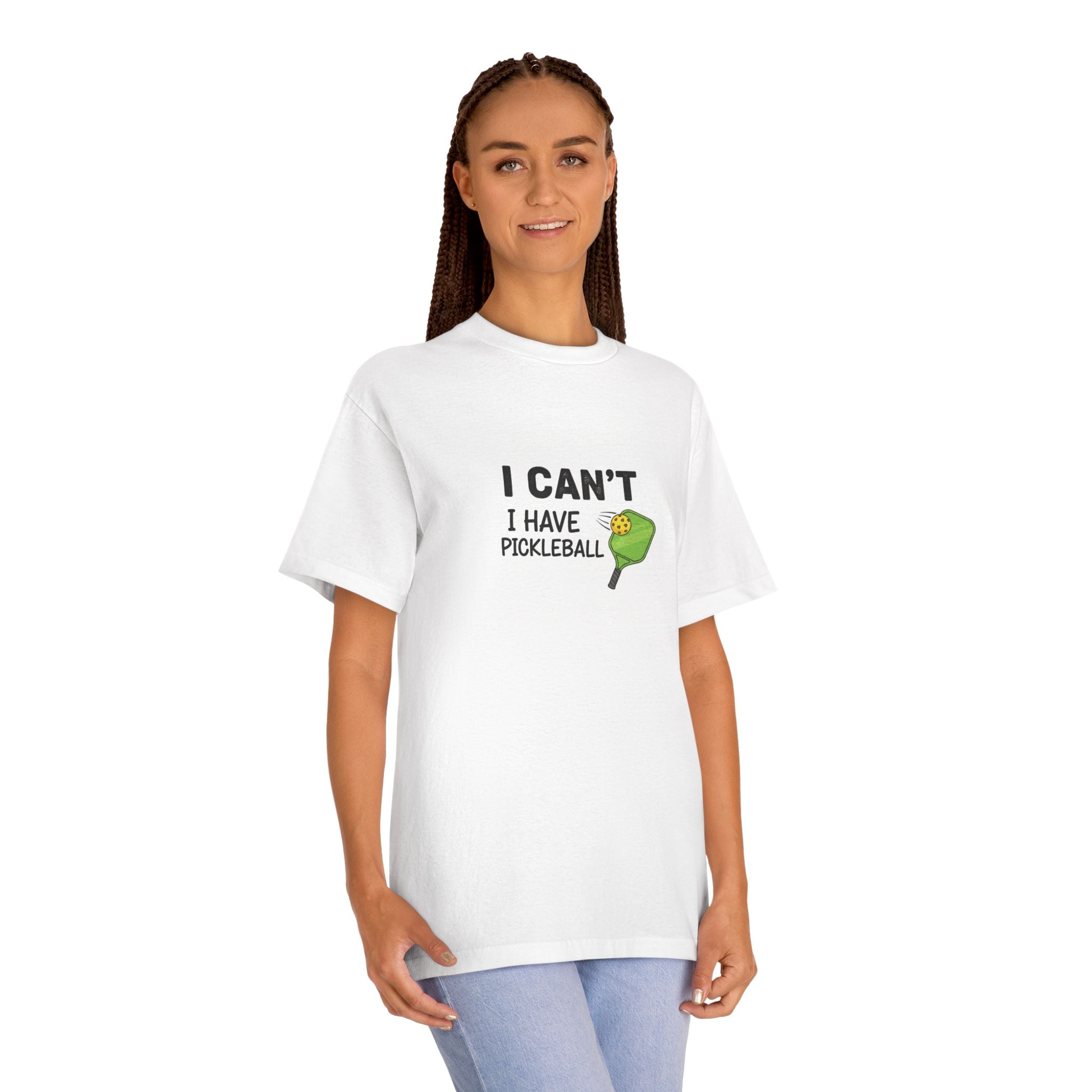 I Can't I Have Pickleball Tee | Pickleball Paddle Graphic Shirt