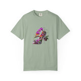 Floral High Heel Shoe T-shirt | Botanical Stiletto Graphic
