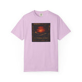 Eternal Voyage Sunset Illustration T-Shirt | Vintage Ocean Scene