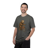 Sloth Bicycle Shirt – Funny Riding Bike Illustration Tees for Cycling Lover
