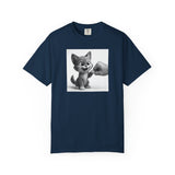 Kitten Fist Bump T-shirt | Cute Kitty Paw Bump Design