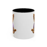 Meditating Yorkshire Terrier Mug | Accent Coffee Mug 11oz 15oz