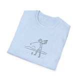 Timmy "The Wind-Stopper" McPar Stickman Golf Tee | T-Shirt