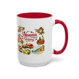 Nonna Holiday mug | Italian grandma kitchen design, vintage food icons