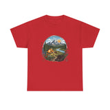 Mountain Camping Adventure T-Shirt | Outdoor Nature Hiking Tee | Wilderness Tent Graphic Shirt | Gift for Hiker Camper |