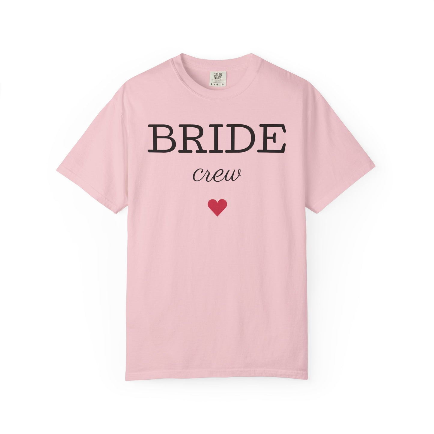 Bride Crew T-Shirt | Bachelorette Party Tee, Heart Bridesmaid Shirt