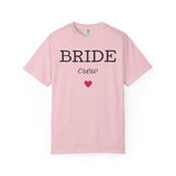 Bride Crew T-Shirt | Bachelorette Party Tee, Heart Bridesmaid Shirt