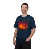 Sunset Palm Silhouette T-shirt | Tropical Sunset Tee