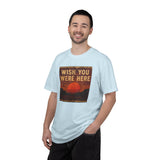Wish You Were Here Sunset T-shirt | Vintage Sunset Graphic