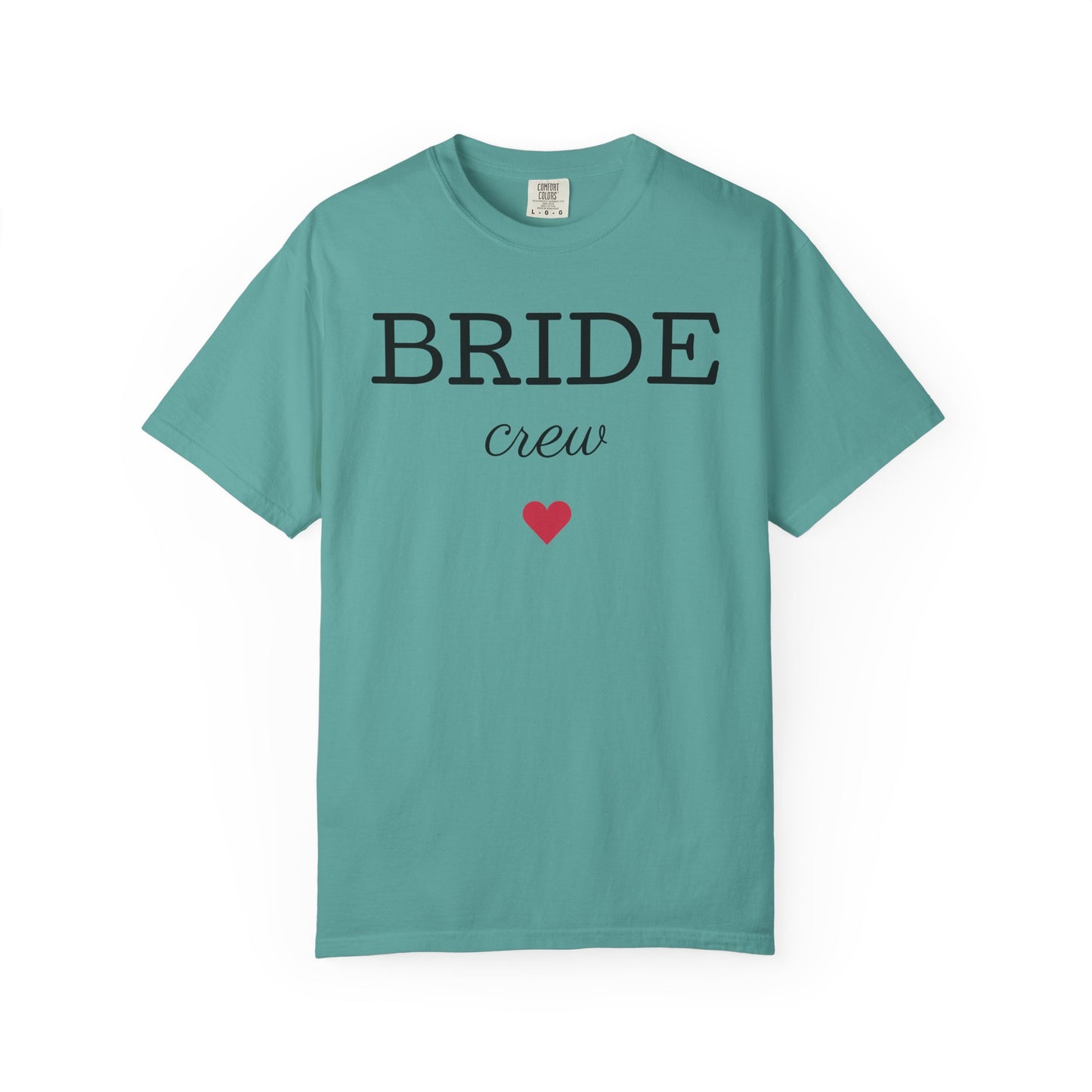 Bride Crew T-Shirt | Bachelorette Party Tee, Heart Bridesmaid Shirt
