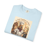 Vintage French Pâtissier Capybara Chef T-shirt | Bakery Illustration