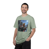 Capybara Gondolier Venice Night T-shirt | Romantic Venetian Canal Illustration