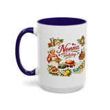 Nonna Holiday mug | Italian grandma kitchen design, vintage food icons